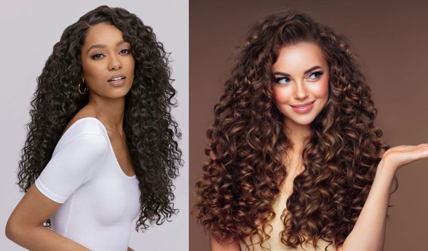 deep curly hair extensions